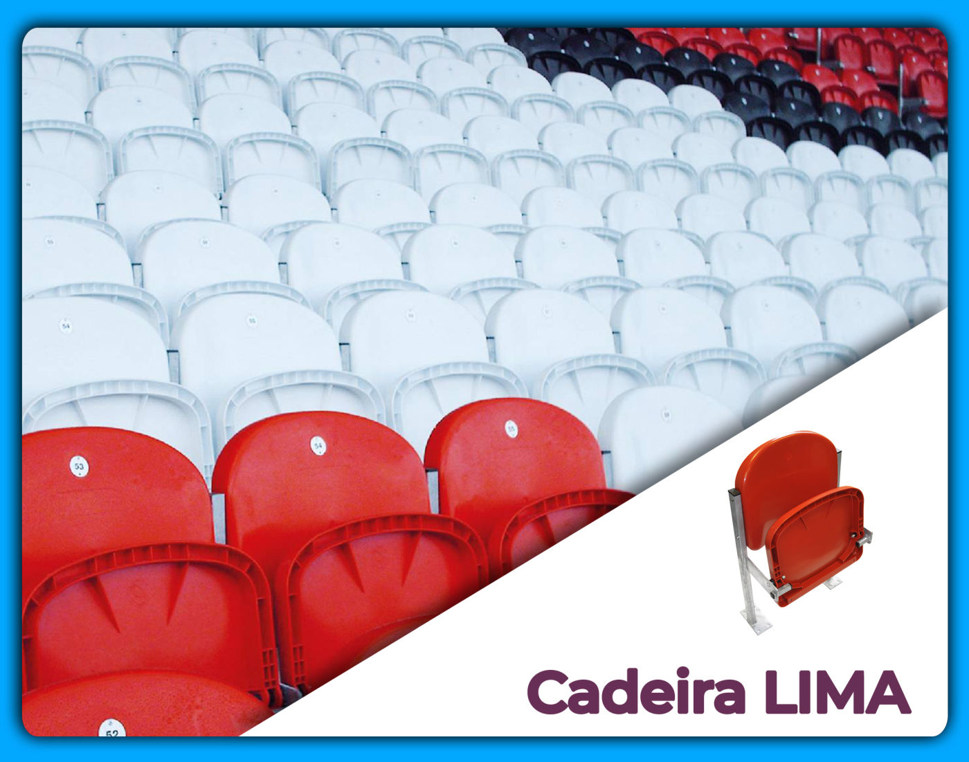 Portfólio instalações cadeira desportiva LIMA