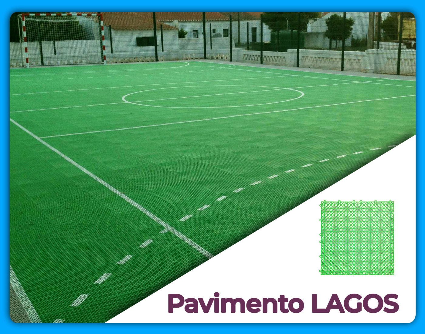 Portfólio instalações pavimento desportivo LAGOS